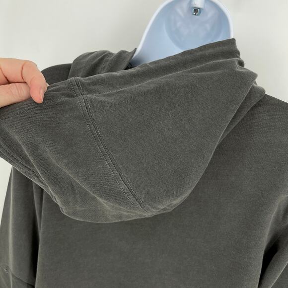 AG Adriano Goldschmied Eloi Hoodie NEW Mens Sz XS Gray Distressed Retail $188 - Picture 10 of 12